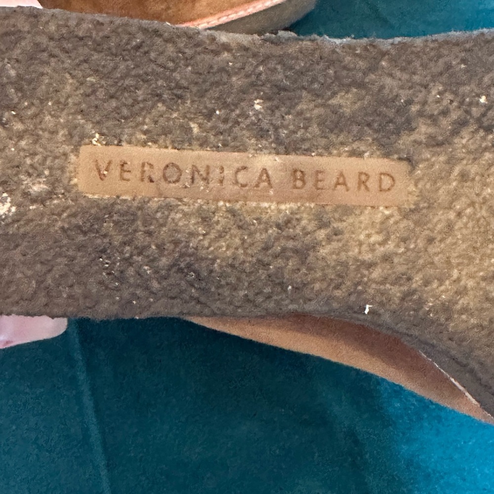 Veronica Beard Carmel suede wedge boots size 10 - Picture 8 of 15